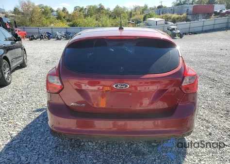 2013 Ford Focus Titanium из США, поврежденный, VIN 1FADP3N20DL137328